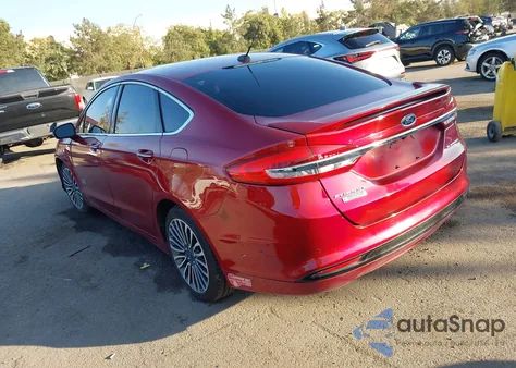 2018 Ford Fusion Energi Platinum из США, поврежденный, VIN 3FA6P0SU4JR110711